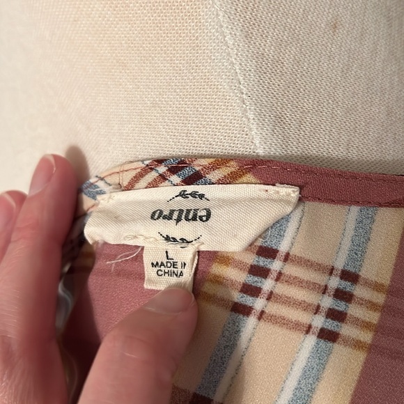 EUC Entro Plaid Dress - Picture 8 of 8